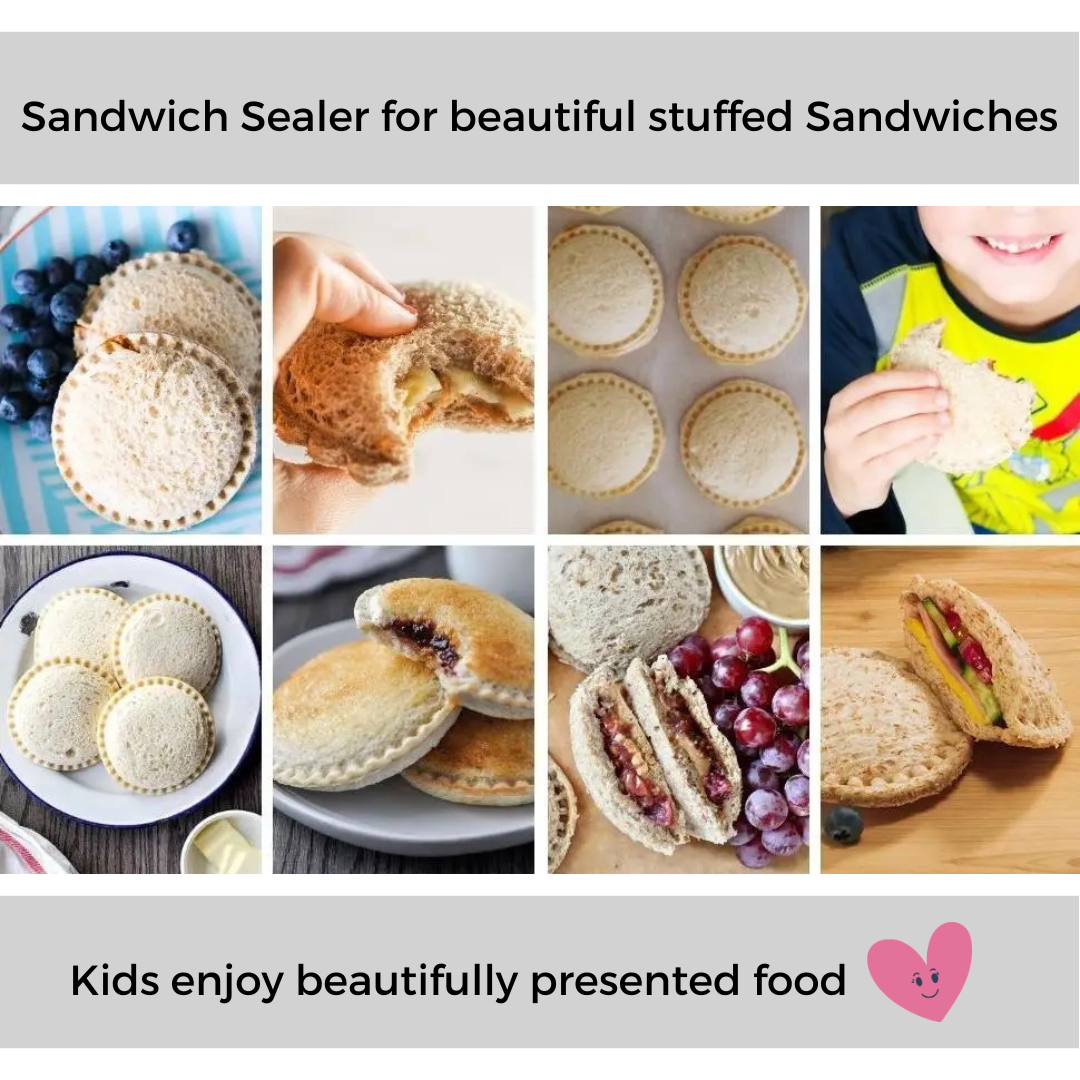 Sandwich Cutter & Sealer - Kitchen Tool for Beautiful Sandwiches
