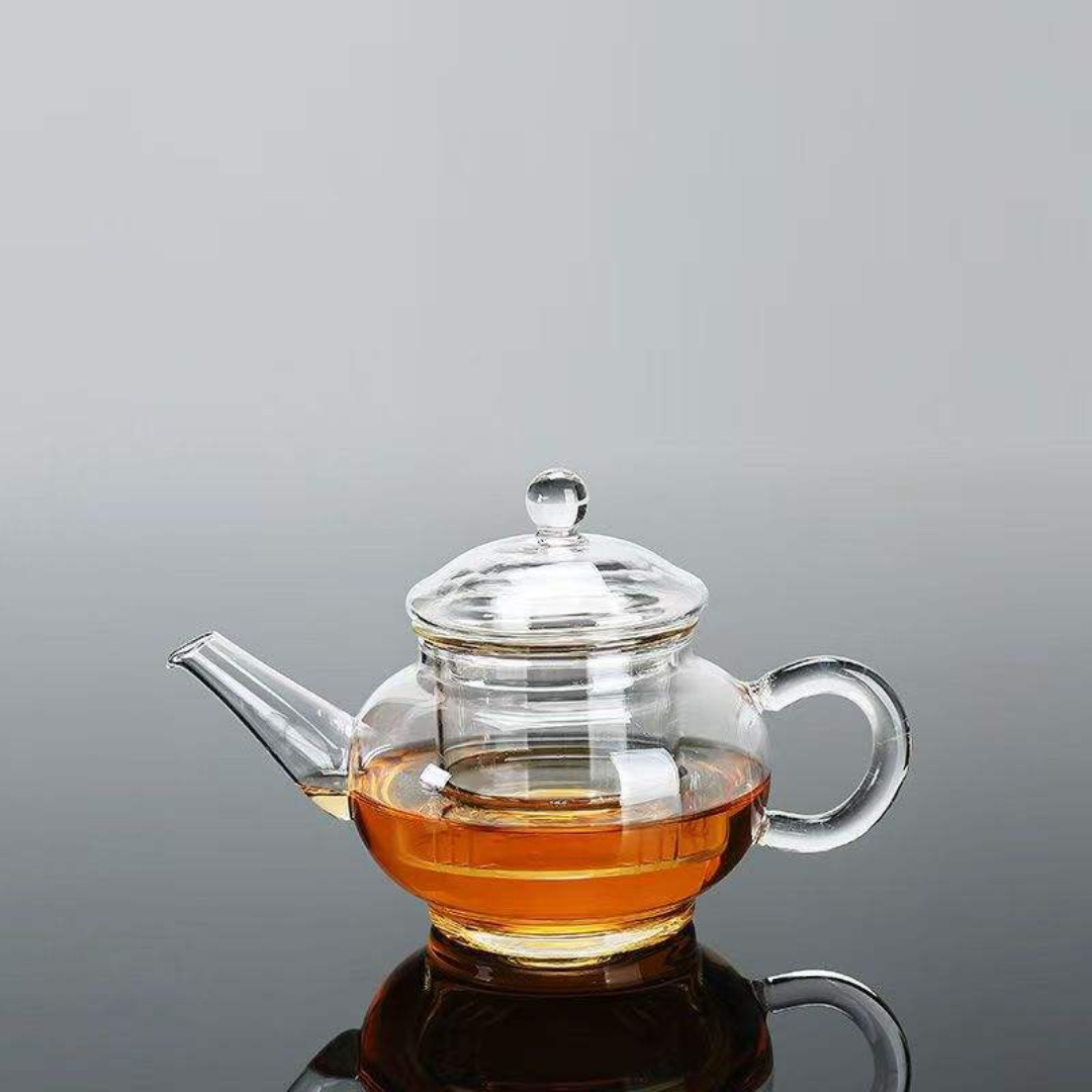 Glass Teapot with Infuser – 600ml Borosilicate Tea Pot