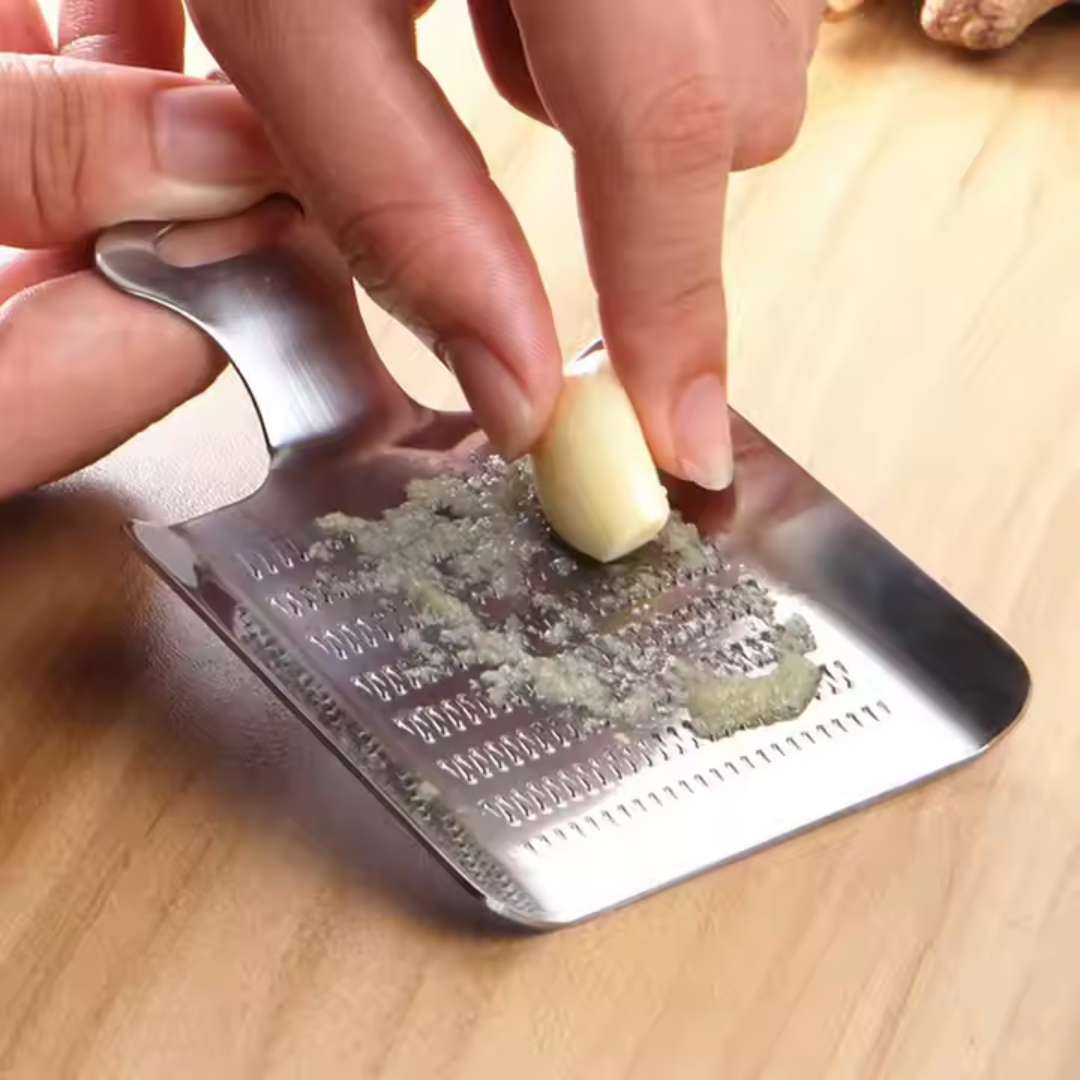 Mini Grater for Ginger Garlic & Lemon Zester - Gold & Silver