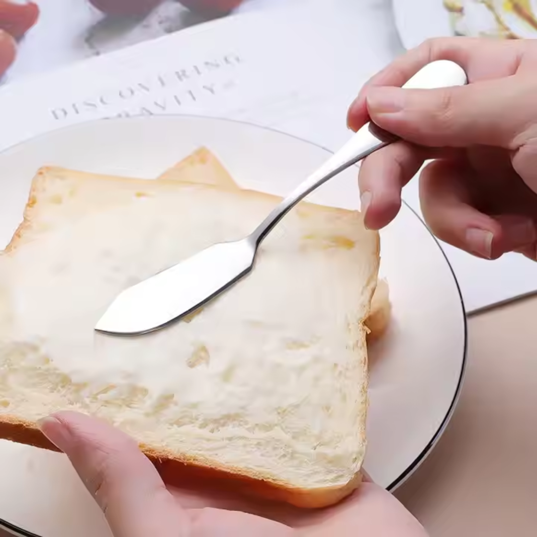 Butter Knife & Spreader - Small - Gold & Silver