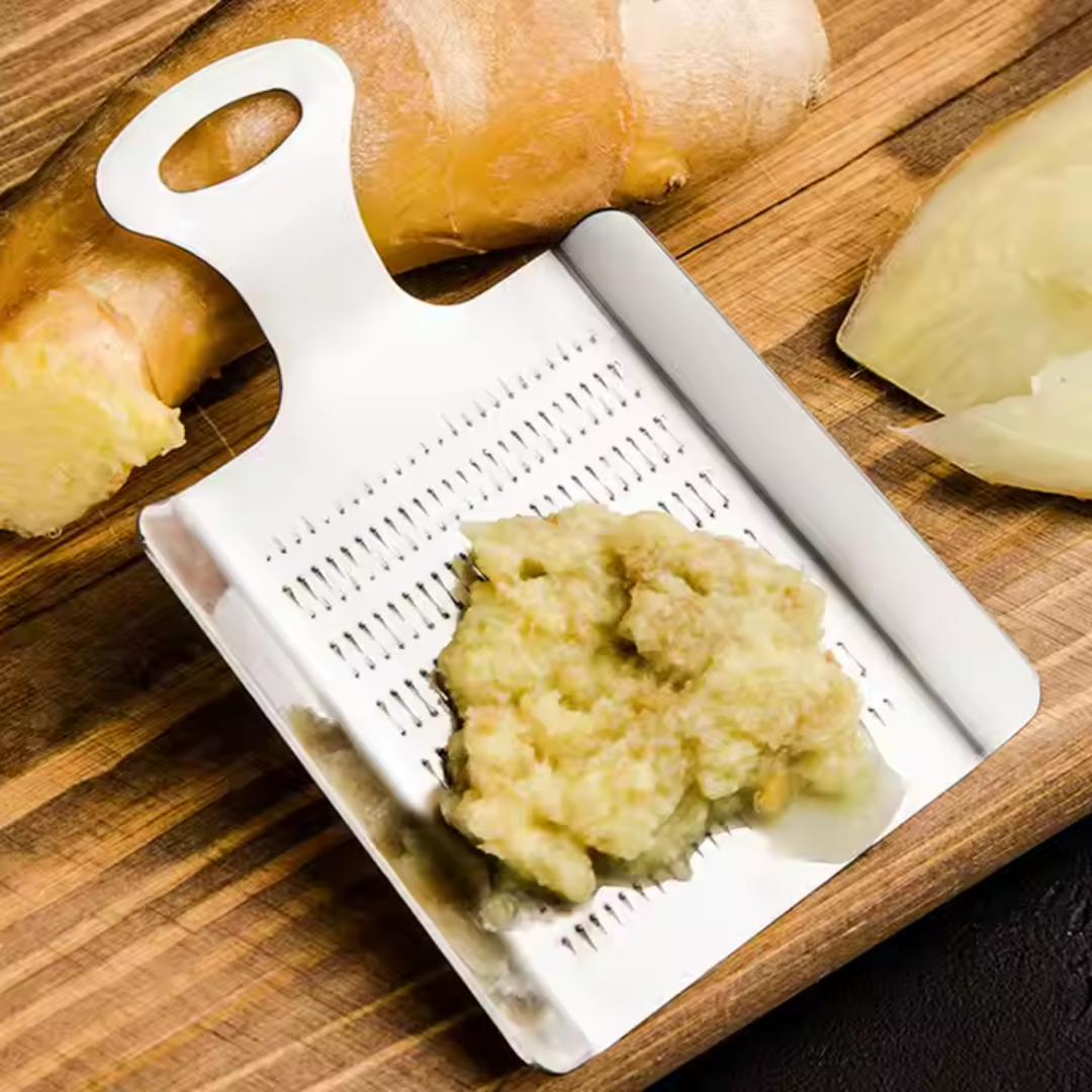 Mini Grater for Ginger Garlic & Lemon Zester - Gold & Silver