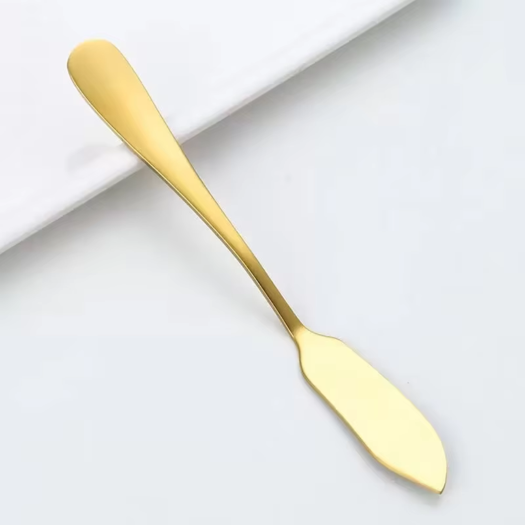 Butter Knife & Spreader - Small - Gold & Silver