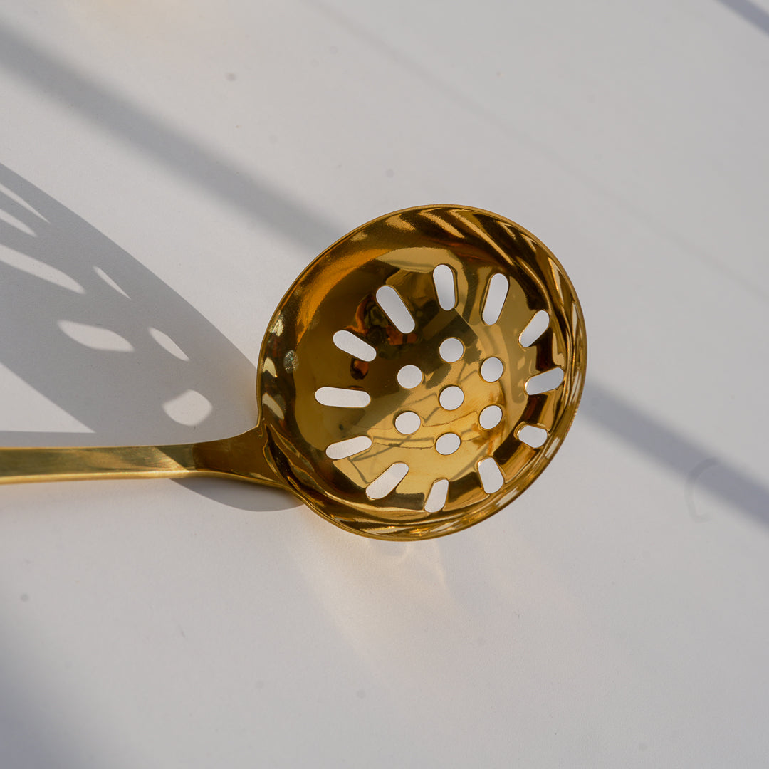 Set of 3 Serving Ladles with Oil Separator | Extra Large | Stainless Steel