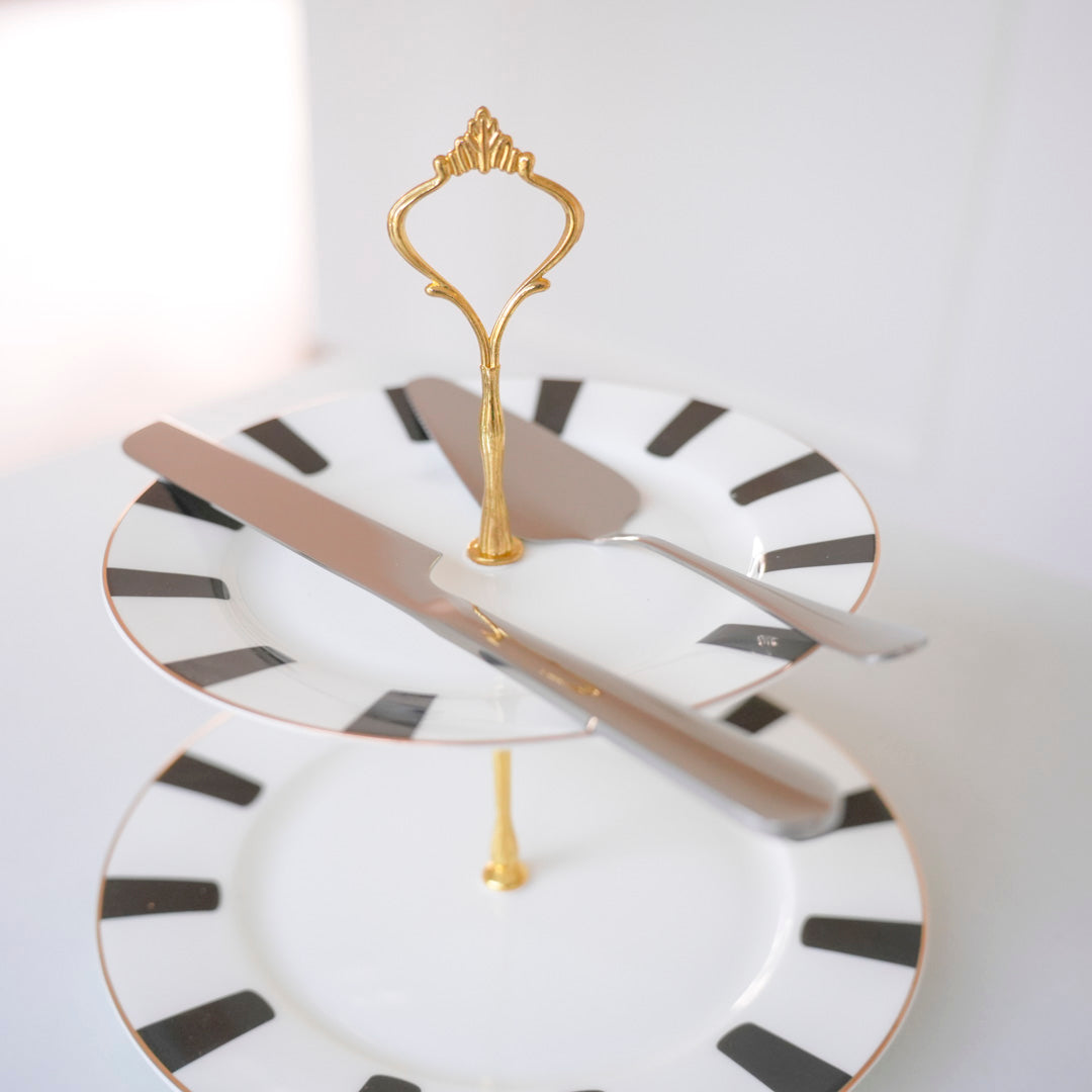 Cake Shovel and Knife Set - Gold, Silver & Rose Gold option