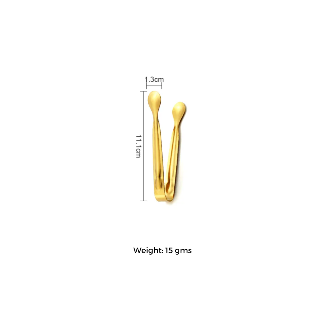 Gold Kitchen Accessories - Sugar Tong
