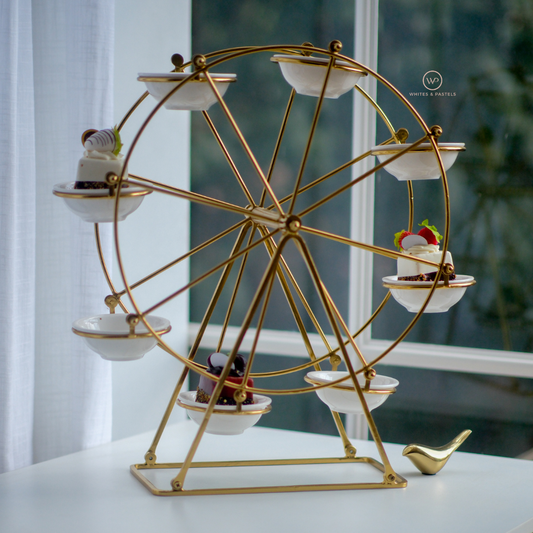 gold-rotating-serving-stand
