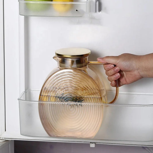 Brown Borosilicate Glass Jug