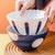 Serving Bowl with Polka Dots - Blue - 6 inch