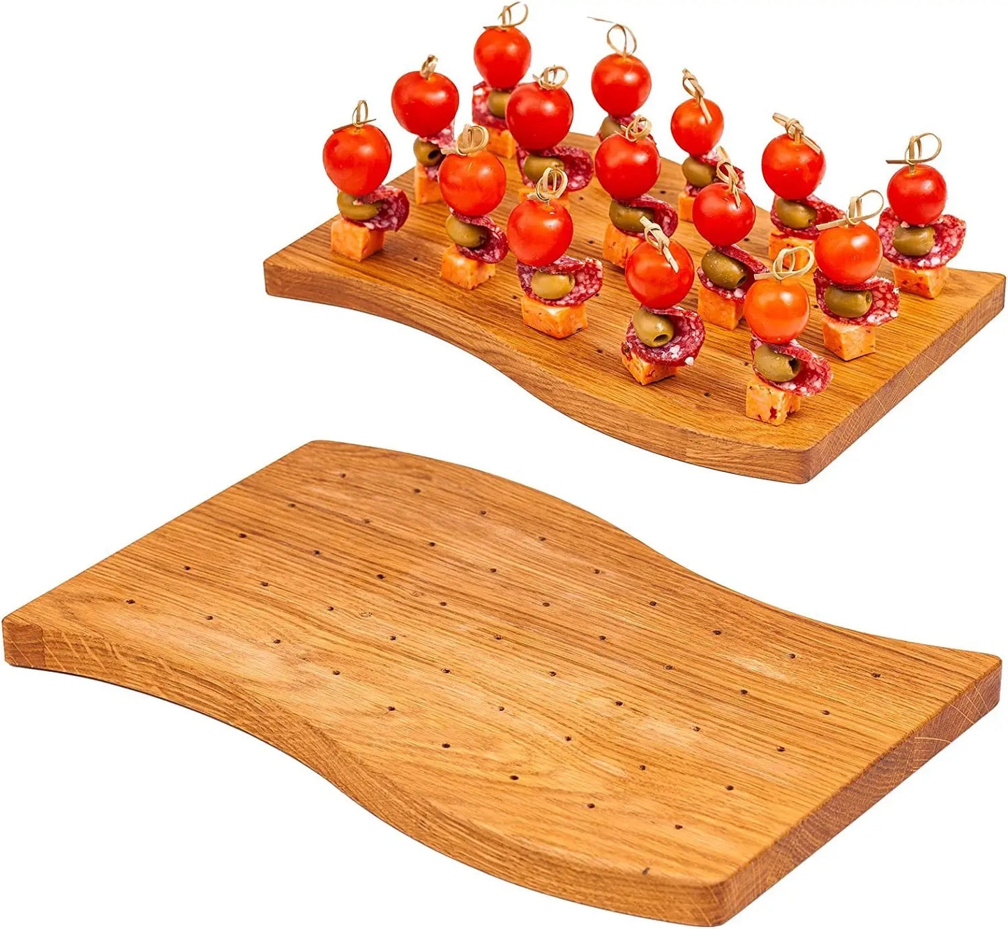 Wooden Skewer Board with 50 Picks