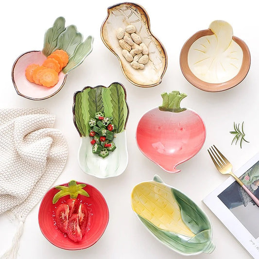 Vegetable shape bowl