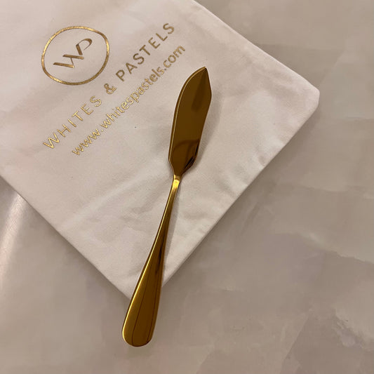 Butter Knife & Spreader - Small - Gold & Silver