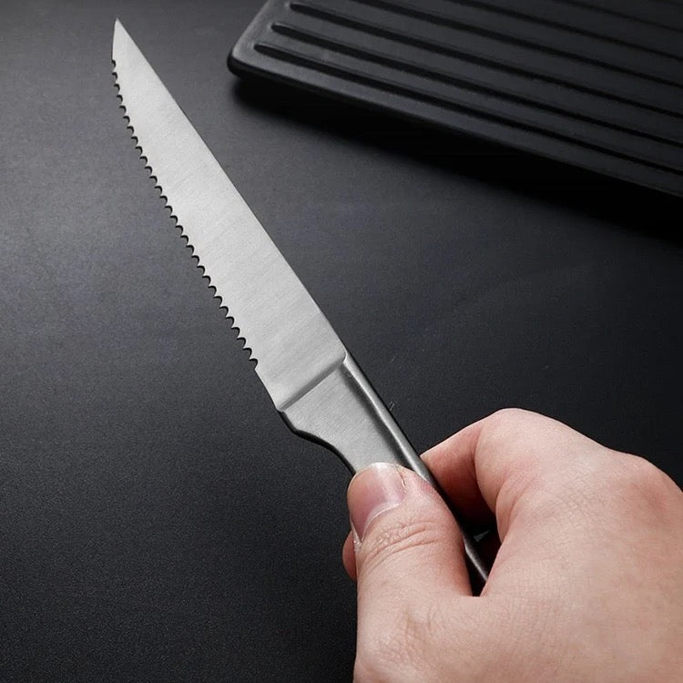 Premium 304 Stainless Steel Kitchen Knife – Gold, Rose Gold & Silver