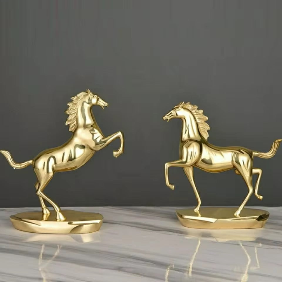 Ultra Luxury Horse Decor Accent - Running Horse