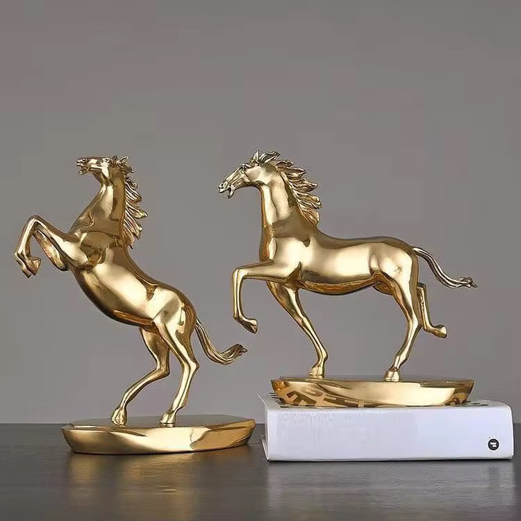 Ultra Luxury Horse Decor Accent - Running Horse