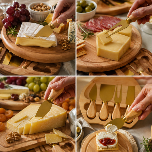 Cheese Knifes in action