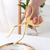 Small Clip Tong | Scissors shape | Gold Silver | Stainless Steel