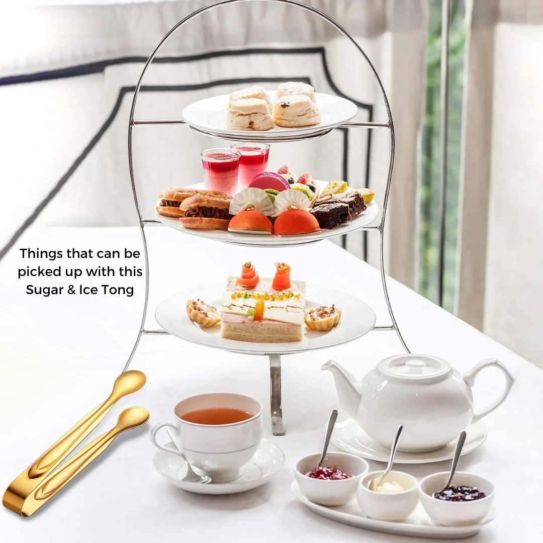 Gold Kitchen Accessories - Sugar Tong