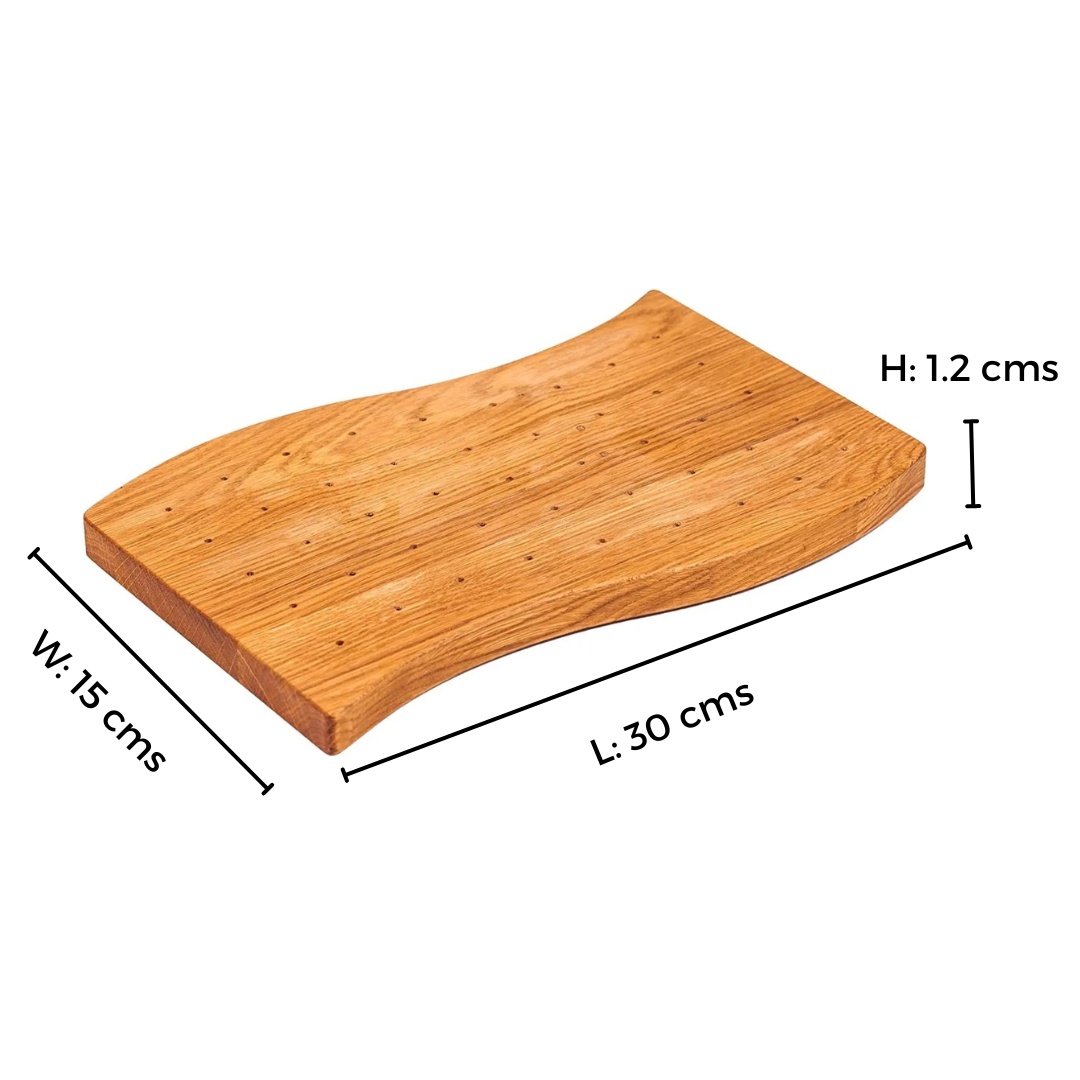 Wooden Skewer Board with 50 Picks