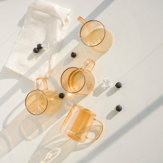 Premium borosilicate glassware for modern dining