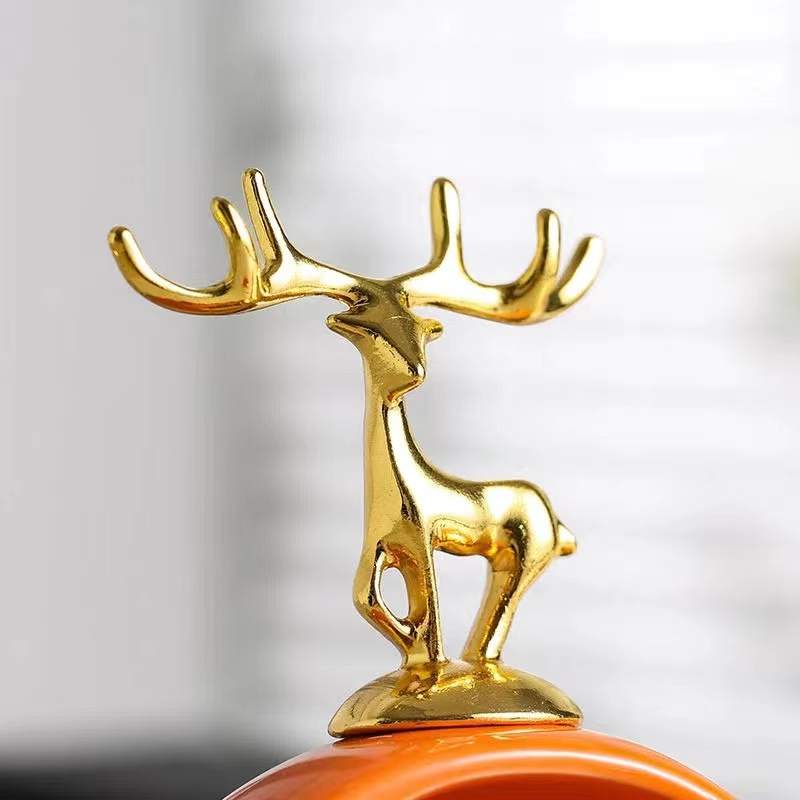Reindeer Ash Tray - White