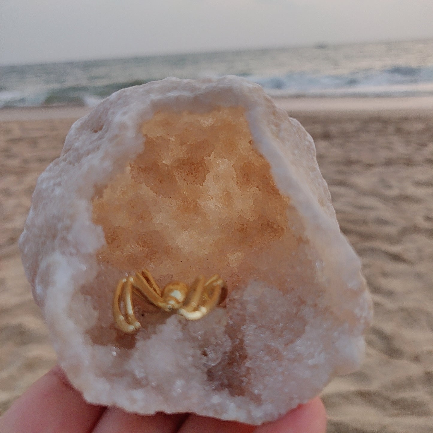 Decor Ornament - Natural Geode Crystal Stone