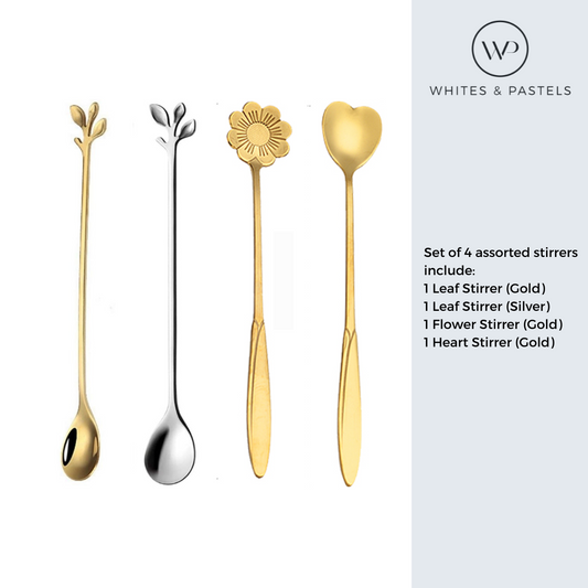 Spoon Stirrers - Assorted (Set of 4)