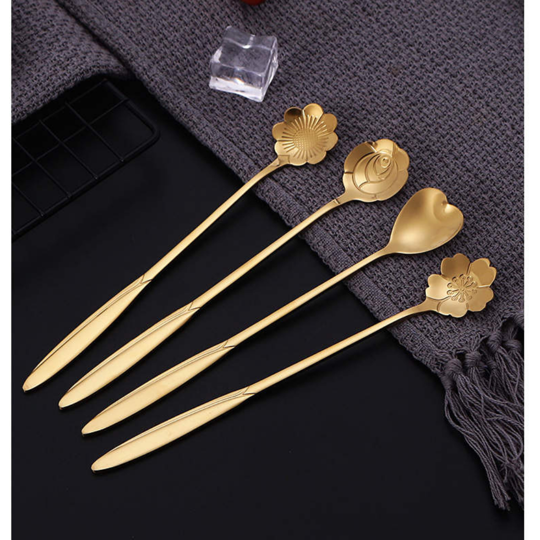 Spoon Stirrers - Assorted (Set of 4)