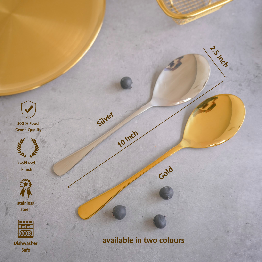 serving spoon in two options