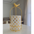 Cutlery Stand - Large size - White & Gold - Multipurpose Dining and Home Decor Organizer