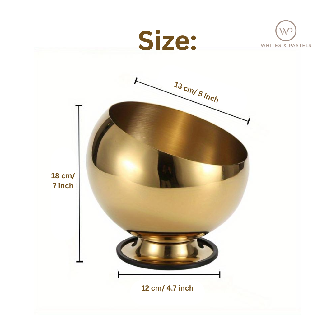 Contemporary Serving Bowl with Stand