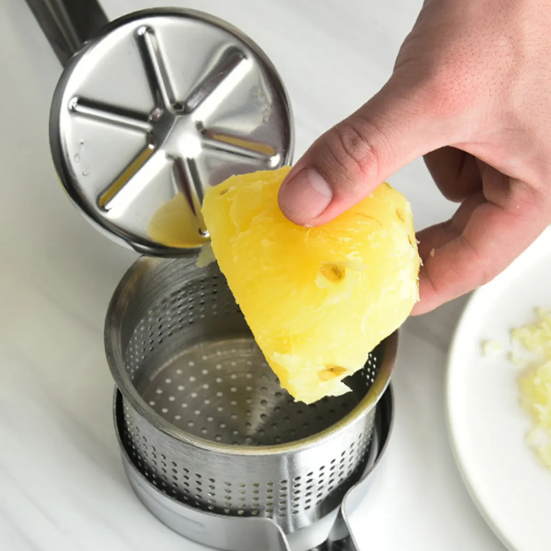 Manual Juicer and Potato Press - 3 colors - Gold, Silver, Rose Gold