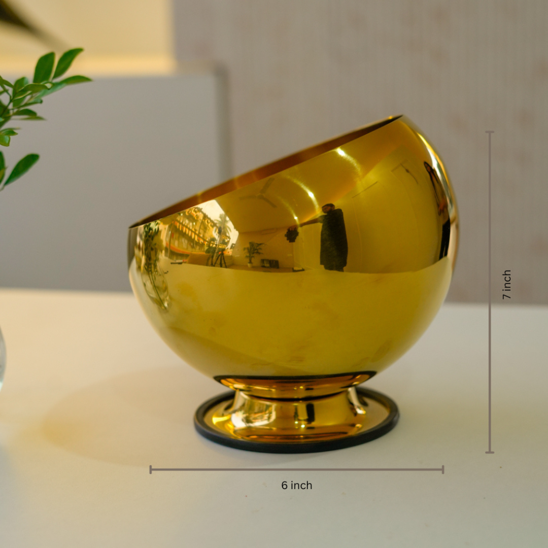 Contemporary Serving Bowl with Stand