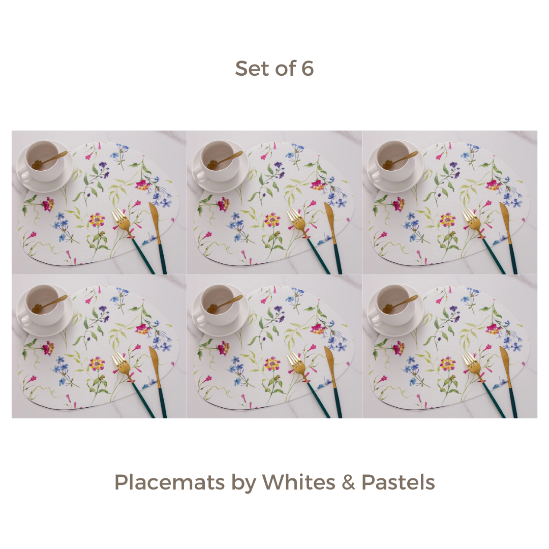 Placemats for dining table - Full Print - Set of 4 / Set of 6