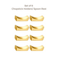 Chopstick Holders & Spoon Rest Set - Fine Dining Essentials (Set of 4, 6, 8)