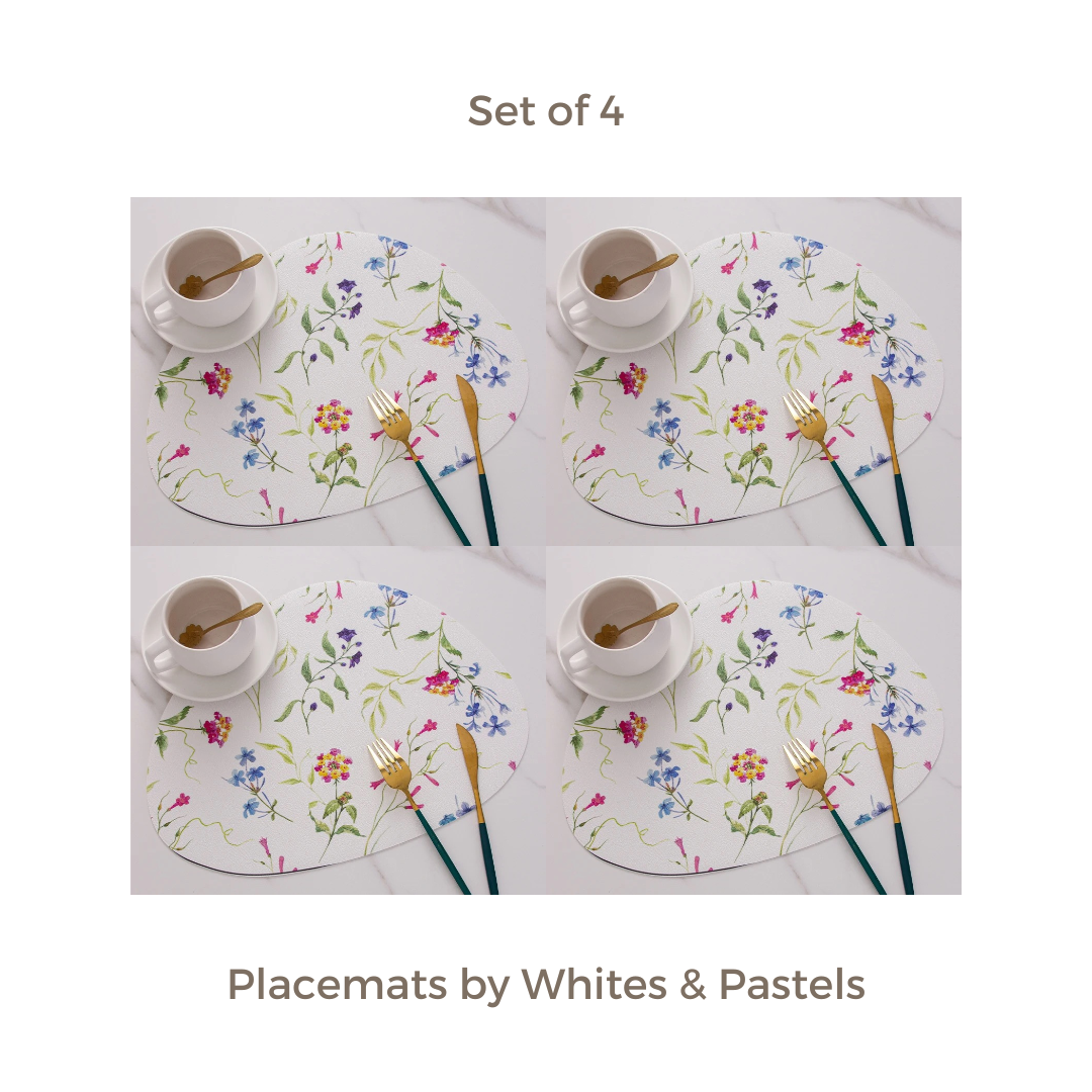 Placemats for dining table - Full Print - Set of 4 / Set of 6