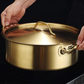 Two-in-One Serving Bowl Kadhai with Lid | Induction Hotpot