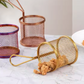 Mini Stainless Steel Snack Basket with Handle – Gold & Silver | Frying & Serving Basket for Finger Food