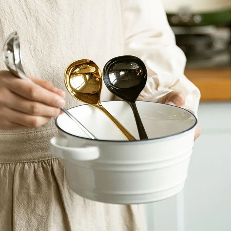 Gold Stainless Steel Ladle