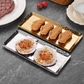 Hammered Snack Platter | Gold | Silver | Stainless Steel