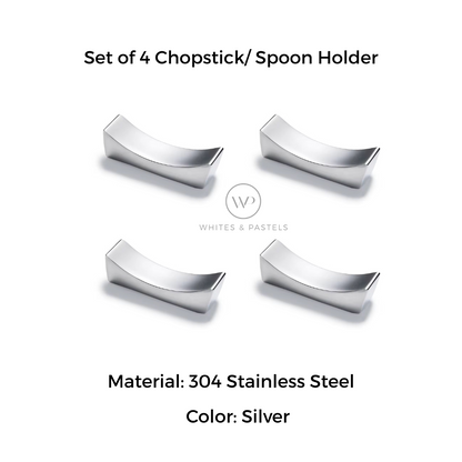 Chopstick Holders & Spoon Rest Set - Fine Dining Essentials (Set of 4, 6, 8)