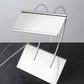 Luxury Metal Buffet Dish Name Stand – Gold & Silver | 8-Inch Table Display Stand for Events, Restaurants & Home Entertaining
