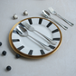 Set of 24 Classic Silver Cutlery Set | 304 SS