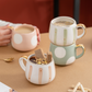 Nordic Style Porcelain Coffee Mug - Pastel Green