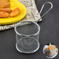 Mini Stainless Steel Snack Basket with Handle – Gold & Silver | Frying & Serving Basket for Finger Food