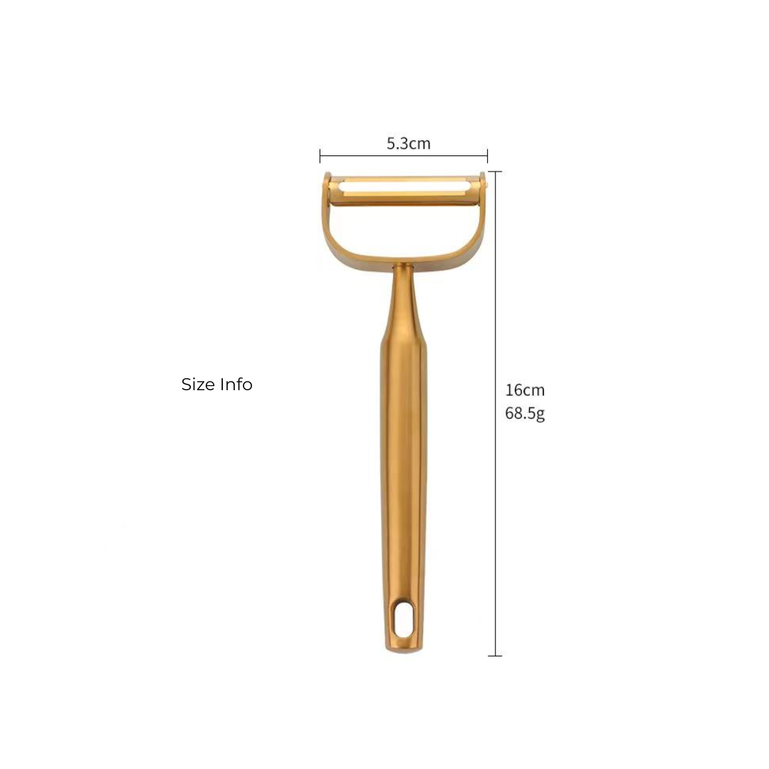 Vegetable Peeler | 304 Stainless Steel | Gold | Silver