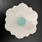 French Embossed Snack Plate - 6 inch Lotus shape
