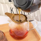 Japanese Stainless Steel Tea Strainer with fine Mesh | Gold