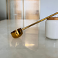 Gold Steel Pourer with Spout - for Soup, Milk & more