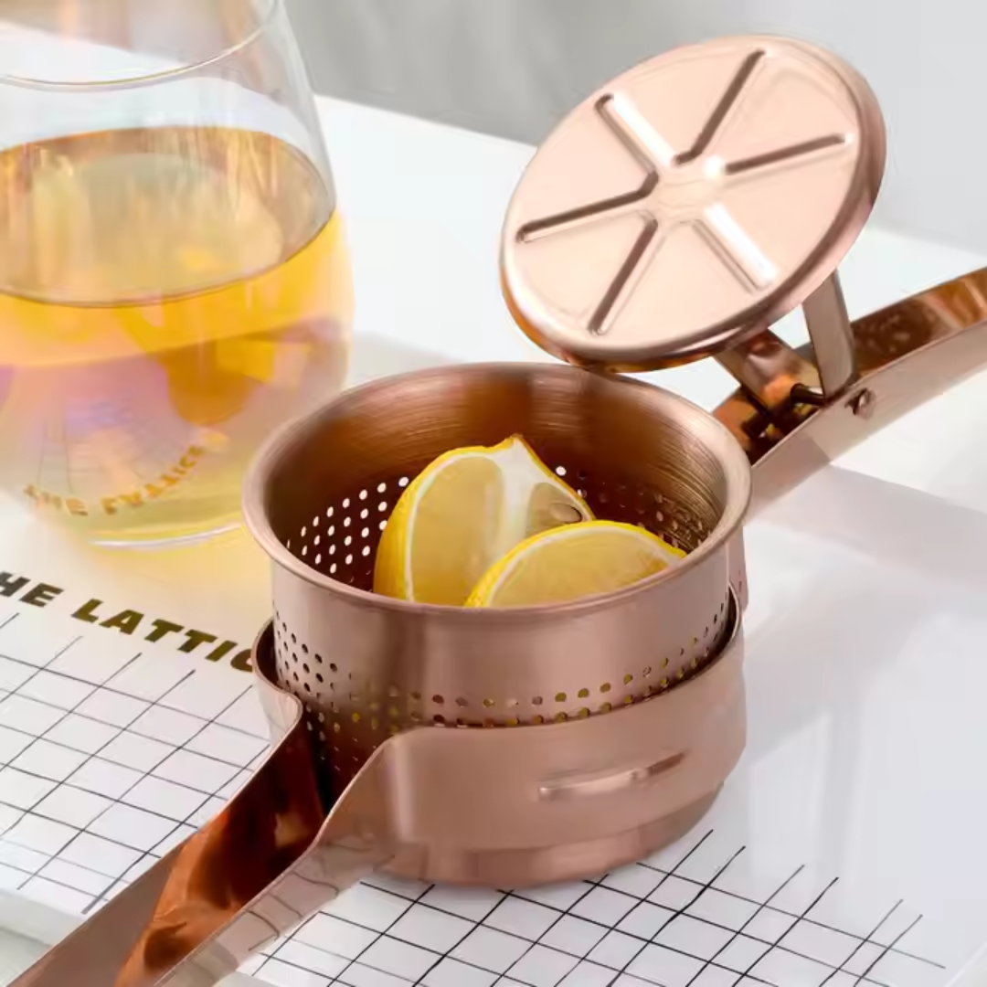 Manual Juicer and Potato Press - 3 colors - Gold, Silver, Rose Gold