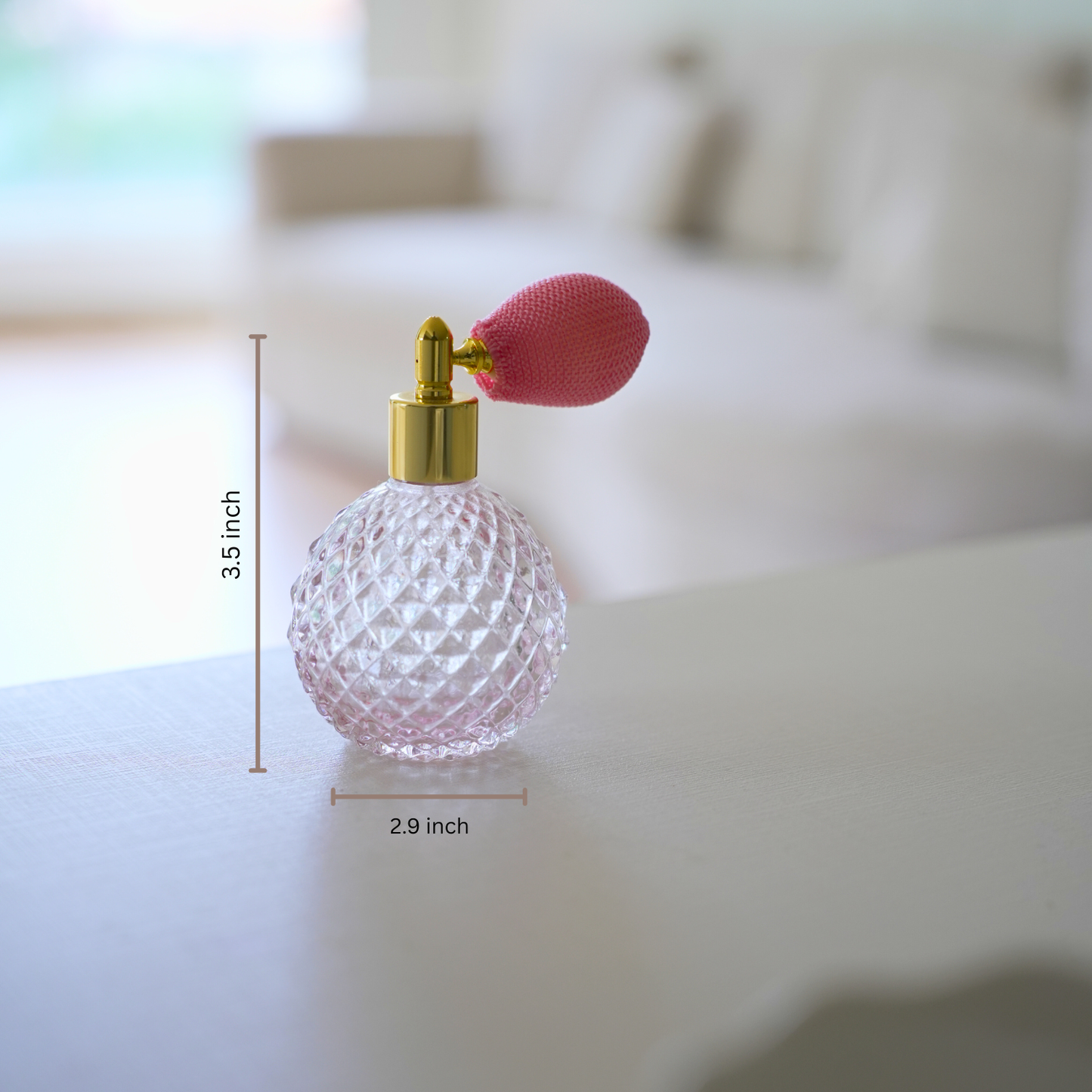 Glass Bitter Spray Bottle with Air Pump – Cocktail & Food Aroma Atomizer (100 ml)